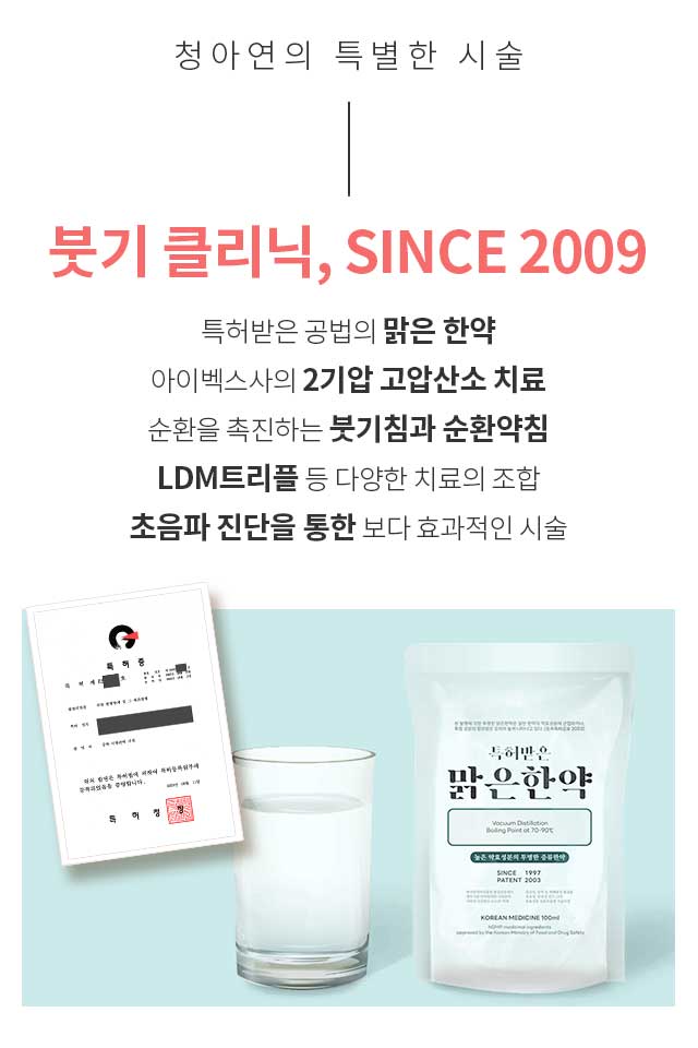 붓기 클리닉, Since 2009